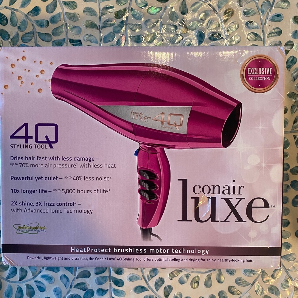 COPY - Hair Dryer - Conair Luxe 4Q Heatprotect Brushless Motor Technology Styli…